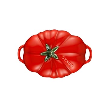 STAUB トマト ココット ディッシュ ストーンウェア 0.5 l - red - STAUB | ストウブ