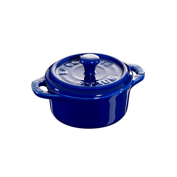 STAUB ラウンド ミニ ココット ディッシュ 10cm - blue - STAUB | ストウブ