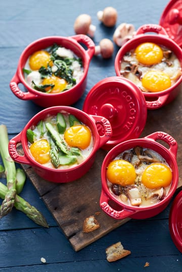 STAUB ラウンド ミニ ココット ディッシュ 10cm - red - STAUB | ストウブ