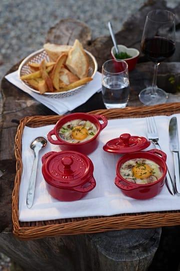 STAUB ラウンド ミニ ココット ディッシュ 10cm - red - STAUB | ストウブ