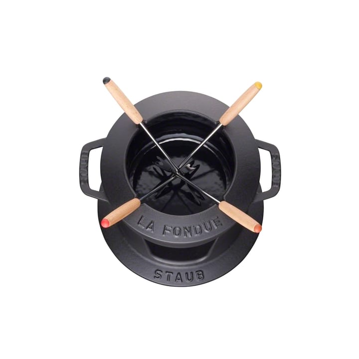 STAUB フォンデュセット 1.1 l, black STAUB | ストウブ