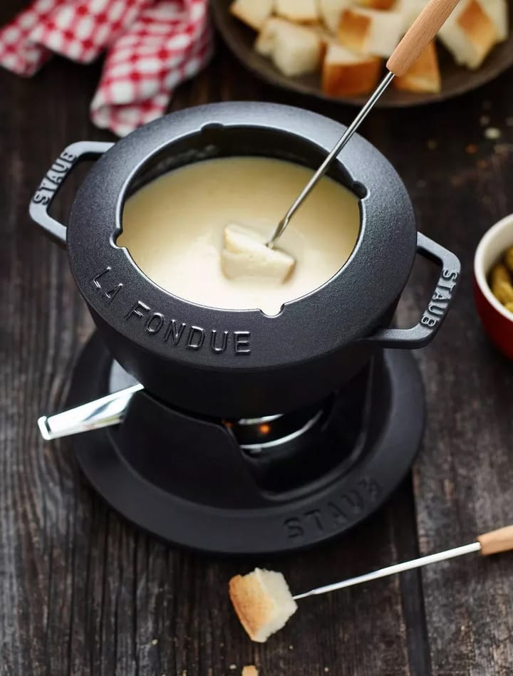 STAUB フォンデュセット 1.1 l, black STAUB | ストウブ