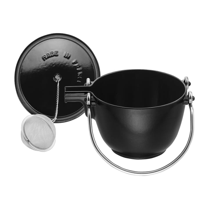 STAUB ティーポット ラウンド 1.15 L, Black STAUB | ストウブ