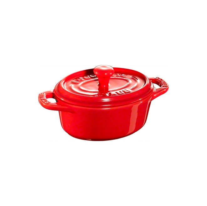 STAUB オーバル ミニ ココット ディッシュ 11cm - red - STAUB | ストウブ
