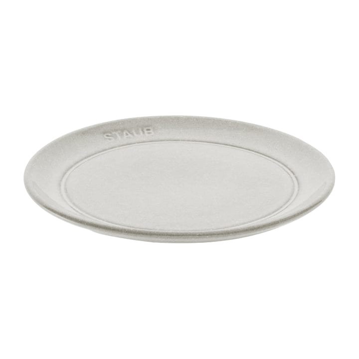 STAUB ニュー ホワイトトリュフ (カンパーニュ) スモール プレート, Ø15 cm STAUB | ストウブ