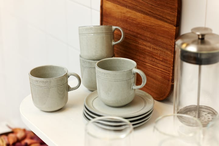 STAUB ニュー ホワイトトリュフ (カンパーニュ) スモール プレート, Ø15 cm STAUB | ストウブ