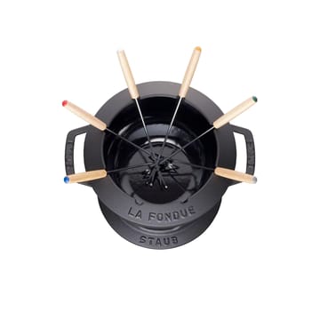 STAUB フォンデュ セット 1.65 l - black - STAUB | ストウブ