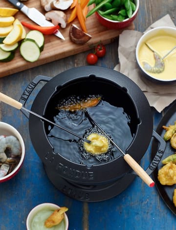 STAUB フォンデュ セット 1.65 l - black - STAUB | ストウブ