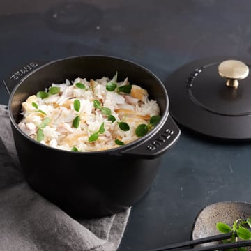 STAUB 鋳鉄ホーロー鍋 16cm - Black - STAUB | ストウブ