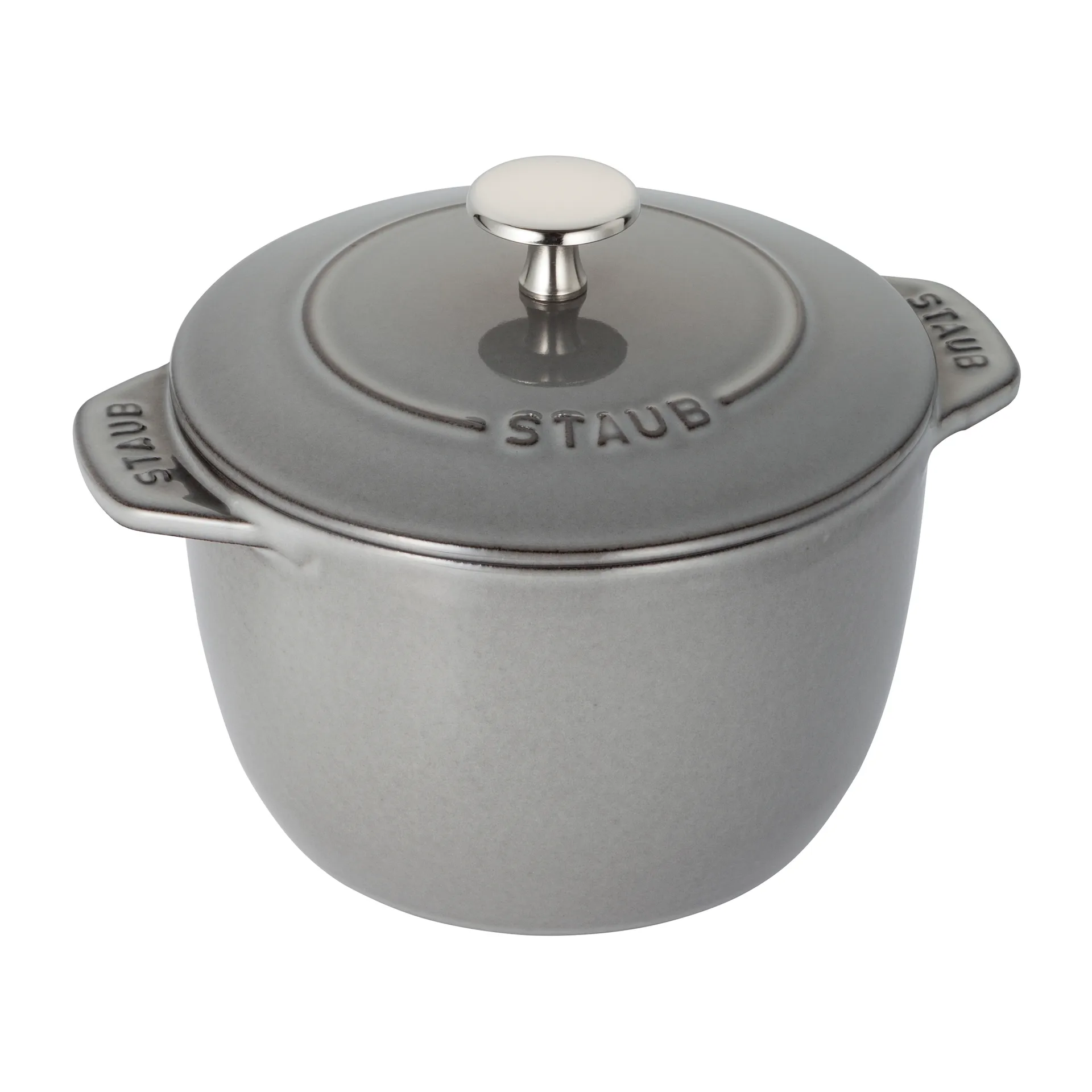 STAUB 鋳鉄ホーロー鍋 16cm, grey STAUB | ストウブ