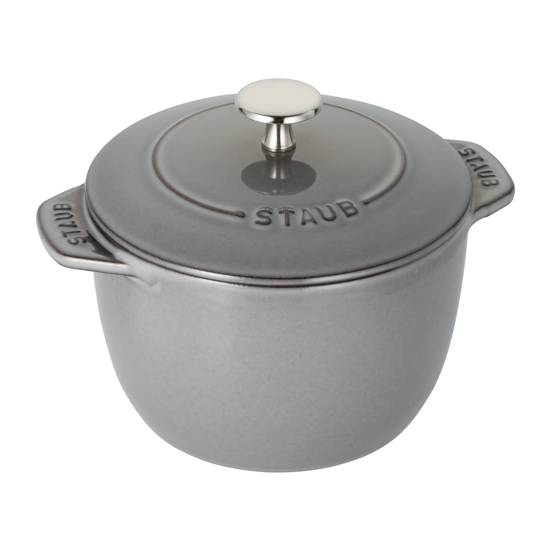 STAUB 鋳鉄ホーロー鍋 16cm, grey STAUB | ストウブ