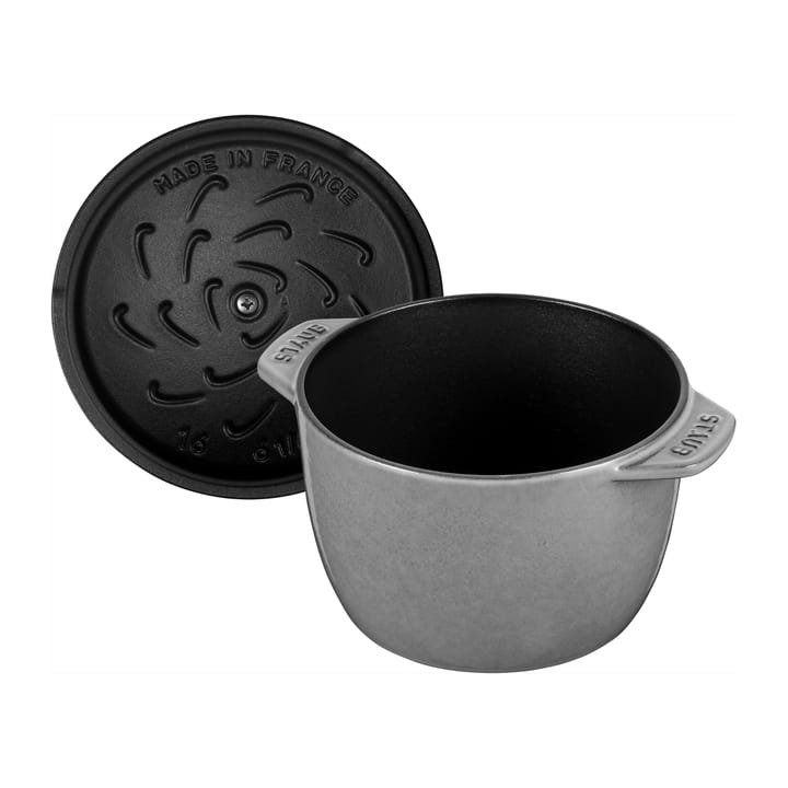 STAUB 鋳鉄ホーロー鍋 16cm, grey STAUB | ストウブ