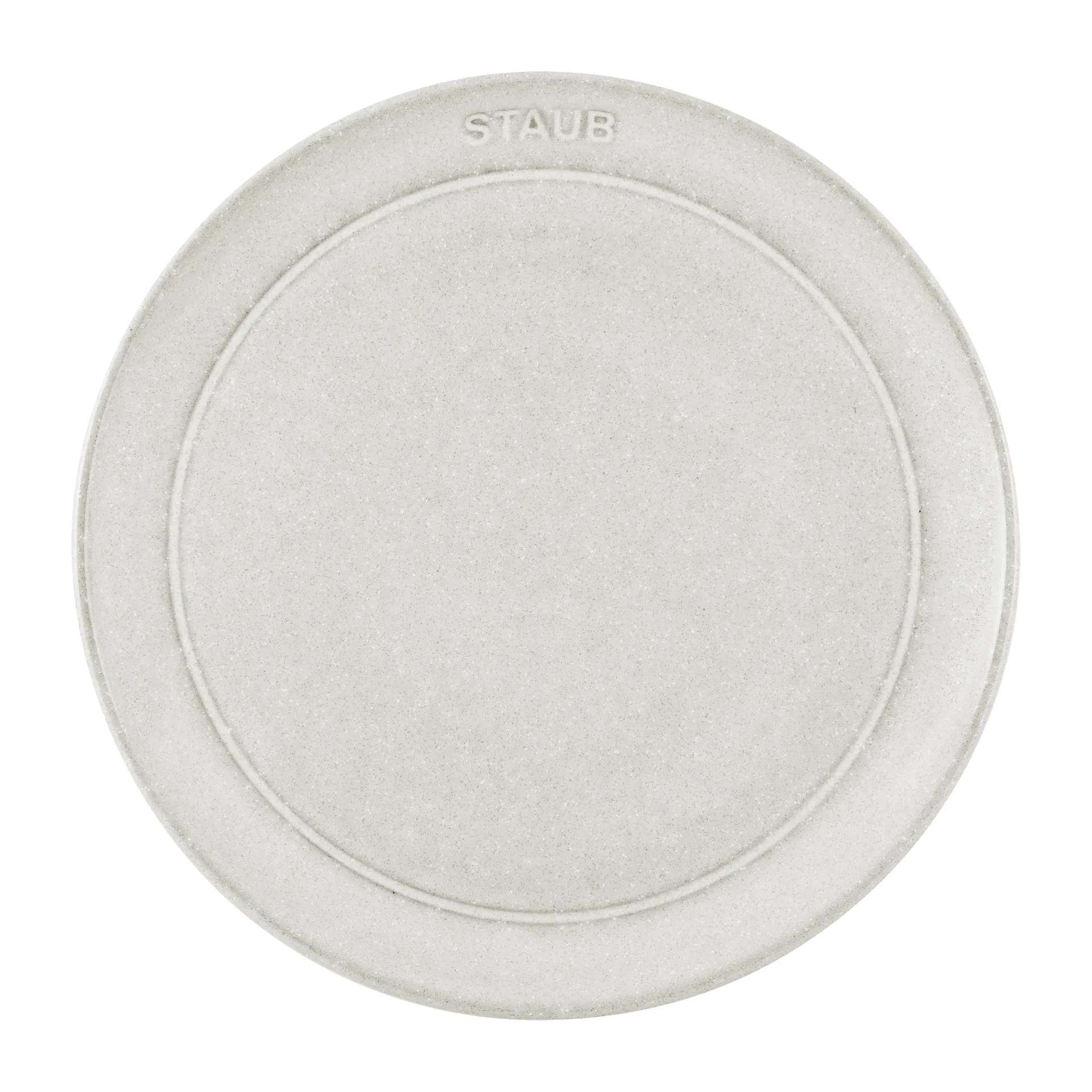 STAUB ニュー ホワイトトリュフ (カンパーニュ) プレート, Ø20 cm STAUB | ストウブ