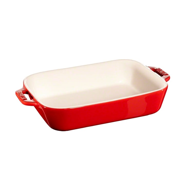 STAUB レクタンギュラー オーブンディッシュ 20 x 16 cm - red - STAUB | ストウブ