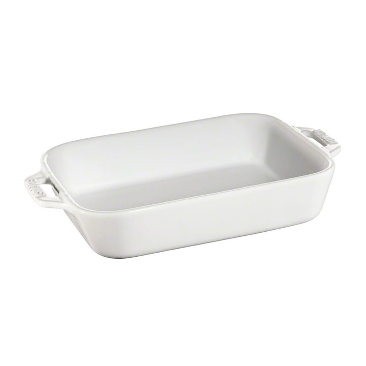 STAUB レクタンギュラー オーブンディッシュ 20 x 16 cm - white - STAUB | ストウブ