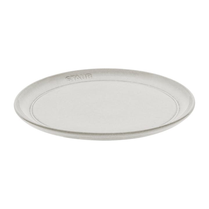STAUB ニュー ホワイトトリュフ (カンパーニュ) プレート, Ø22 cm STAUB | ストウブ