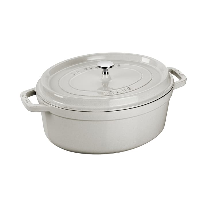 STAUB ホワイトトリュフ (カンパーニュ) ココット オーバル - 2.35 l - STAUB | ストウブ