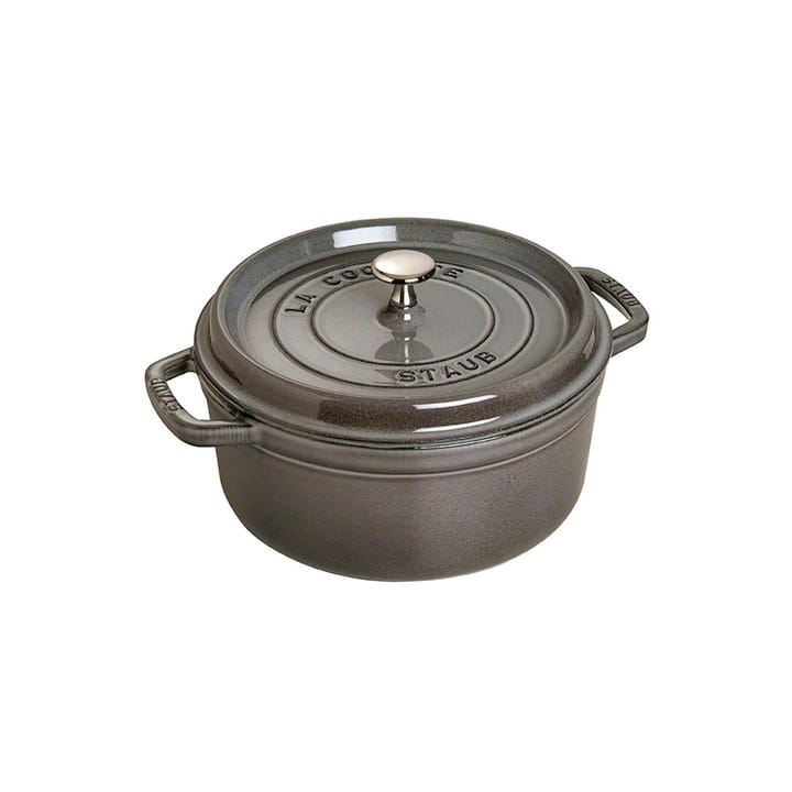 STAUB ラウンドココット ディッシュ 24cm - grey - STAUB | ストウブ