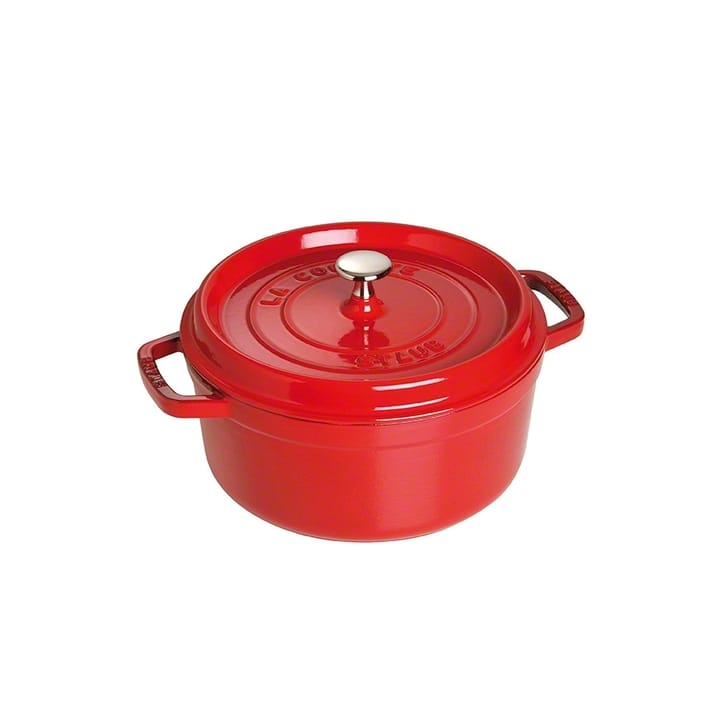 STAUB ラウンドココット ディッシュ 24cm - red - STAUB | ストウブ