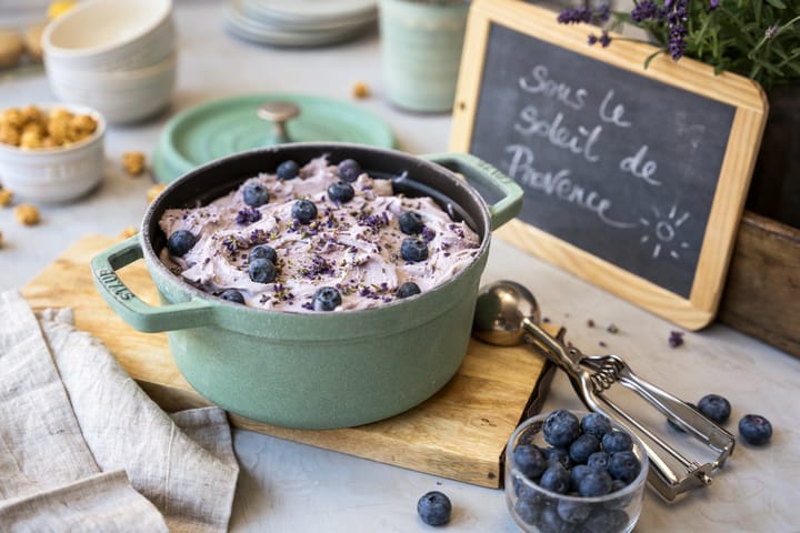 STAUB ラウンドココット ディッシュ 24cm, Salvia STAUB | ストウブ