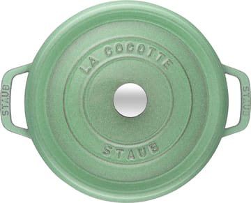 STAUB ラウンドココット ディッシュ 24cm - Salvia - STAUB | ストウブ