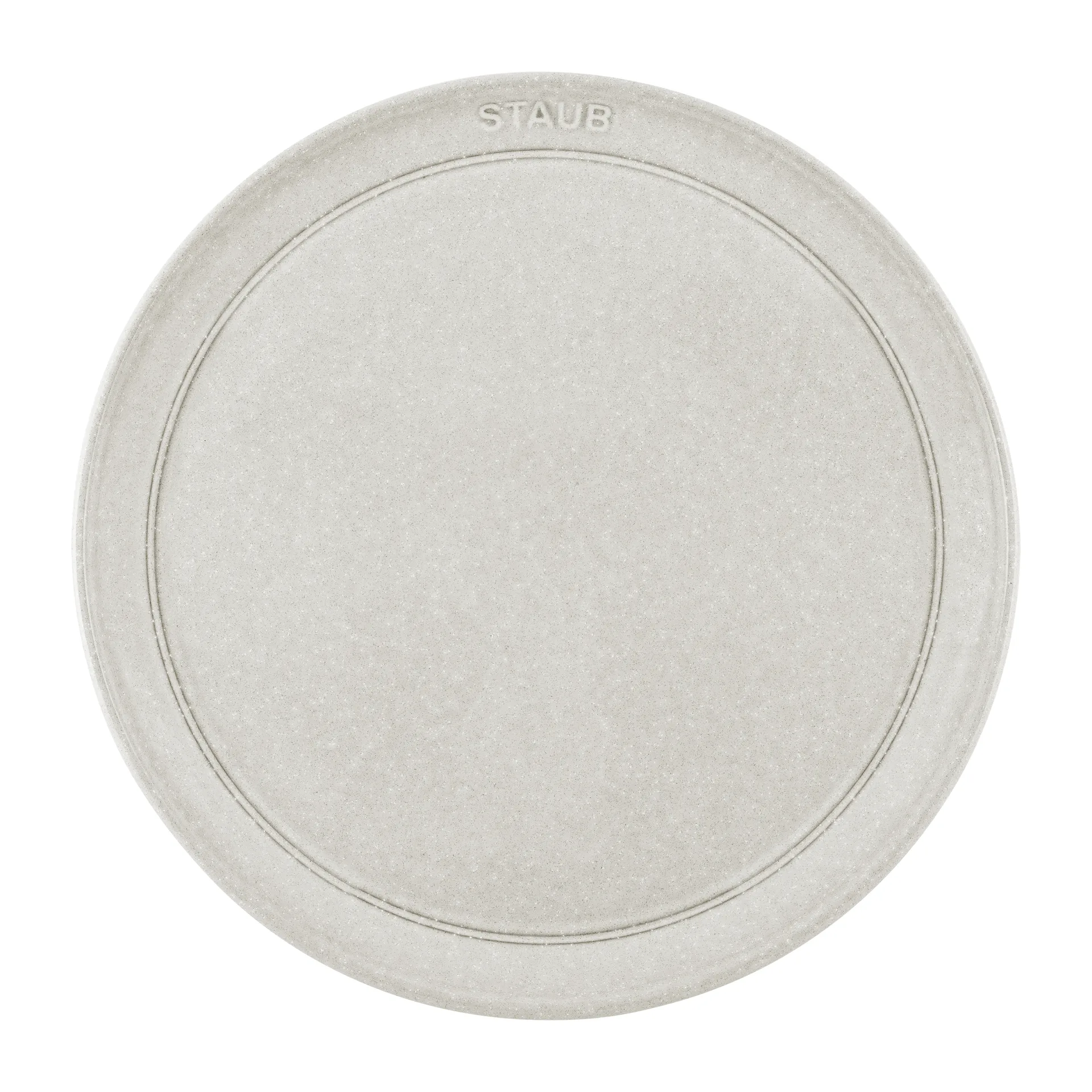 STAUB ニュー ホワイトトリュフ (カンパーニュ) ディナープレート, Ø26 cm STAUB | ストウブ