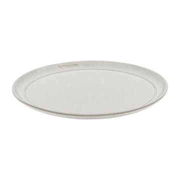 STAUB ニュー ホワイトトリュフ (カンパーニュ) ディナープレート - Ø26 cm - STAUB | ストウブ
