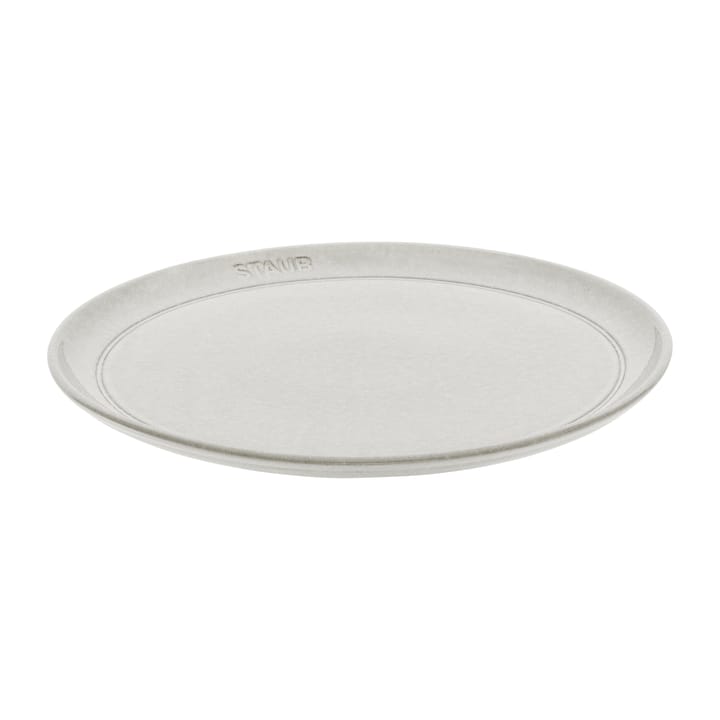 STAUB ニュー ホワイトトリュフ (カンパーニュ) ディナープレート, Ø26 cm STAUB | ストウブ
