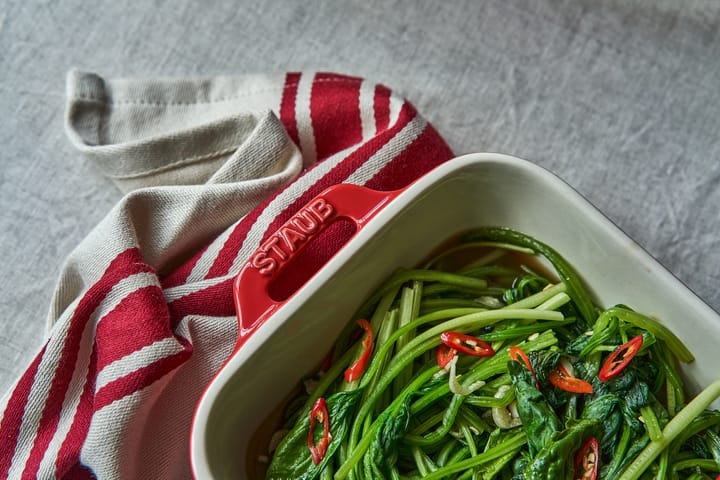 STAUB レクタンギュラー オーブンディッシュ 27 x 20 cm, red STAUB | ストウブ