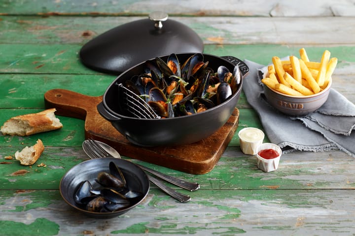 STAUB ムールポット ディッシュ 2L, black STAUB | ストウブ