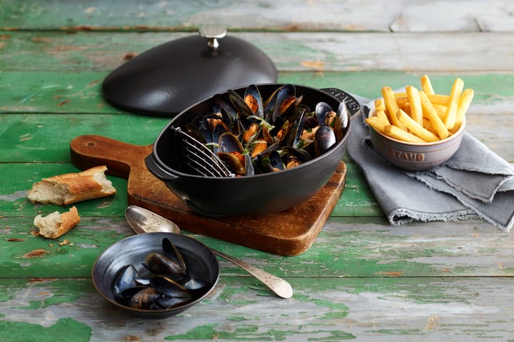 STAUB ムールポット ディッシュ 2L, black STAUB | ストウブ