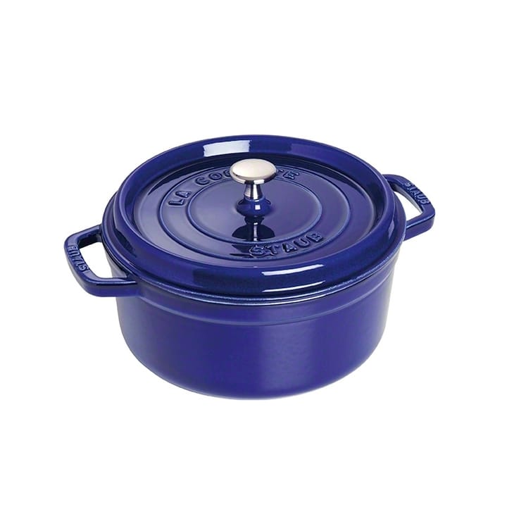 STAUB ラウンドココット ディッシュ. エナメル 3レイヤー 26cm - dark blue - STAUB | ストウブ