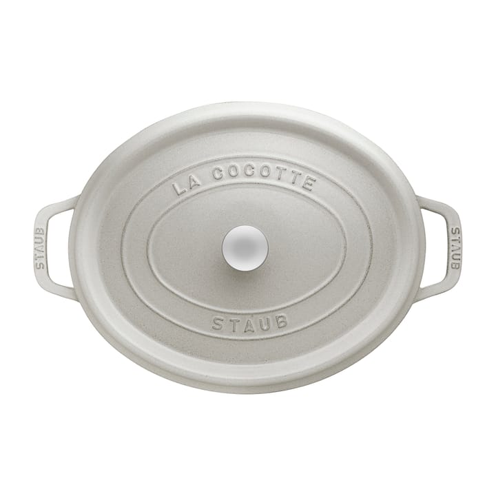 STAUB ホワイトトリュフ (カンパーニュ) ココット オーバル, 3.2 l STAUB | ストウブ
