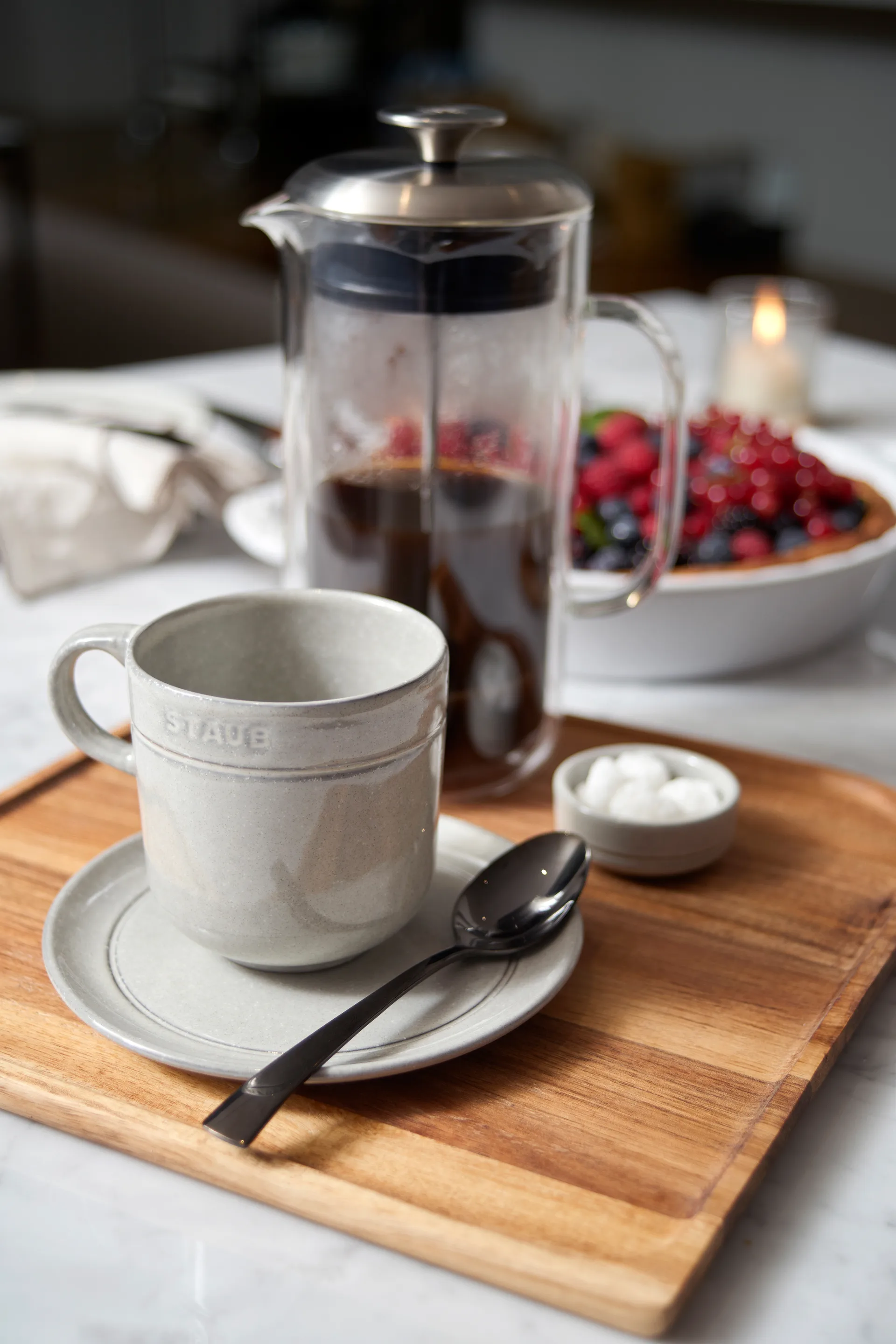 STAUB ニュー ホワイトトリュフ (カンパーニュ) マグ, 35 cl STAUB | ストウブ