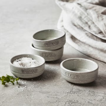 STAUB ニュー ホワイトトリュフ (カンパーニュ) ミニ ボウル 4パック - Ø5 cm - STAUB | ストウブ