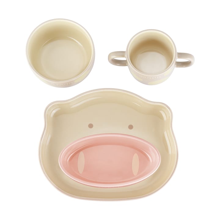 Staub キッズ用ディナーウェア 4ピース - Beige - STAUB | ストウブ