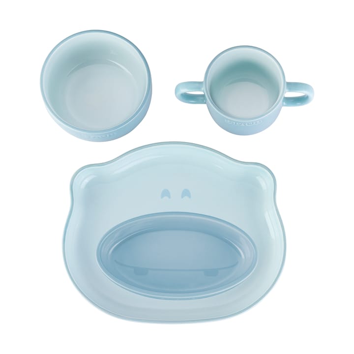 Staub キッズ用ディナーウェア 4ピース - Blue - STAUB | ストウブ