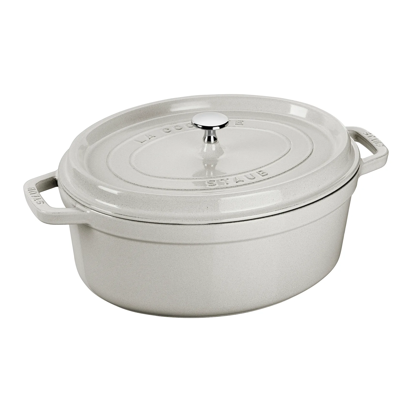 STAUB ホワイトトリュフ (カンパーニュ) ココット オーバル, 4.2 l STAUB | ストウブ