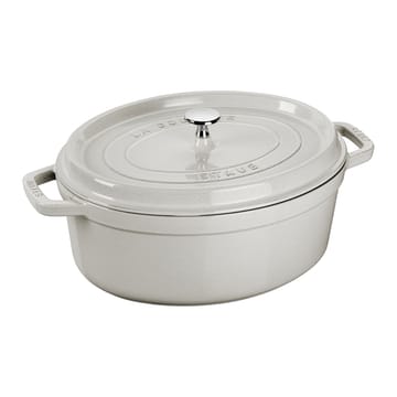 STAUB ホワイトトリュフ (カンパーニュ) ココット オーバル - 4.2 l - STAUB | ストウブ