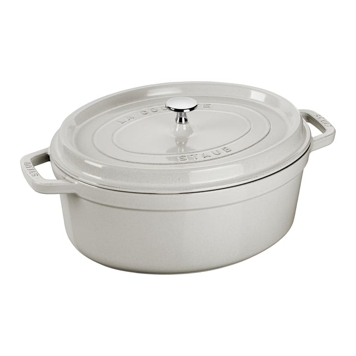 STAUB ホワイトトリュフ (カンパーニュ) ココット オーバル - 4.2 l - STAUB | ストウブ