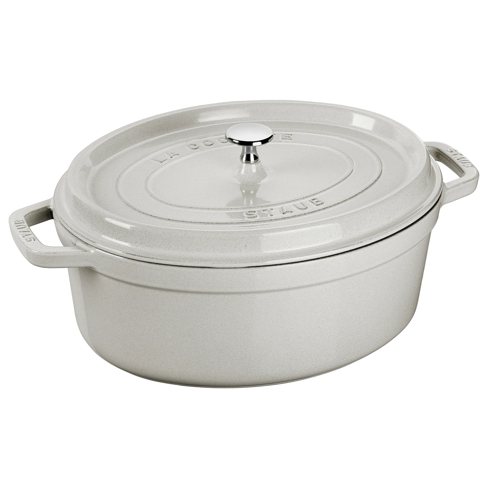 STAUB ホワイトトリュフ (カンパーニュ) ココット オーバル, 5.5 l STAUB | ストウブ