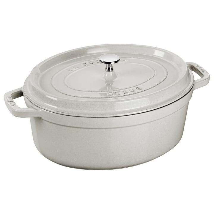 STAUB ホワイトトリュフ (カンパーニュ) ココット オーバル - 5.5 l - STAUB | ストウブ