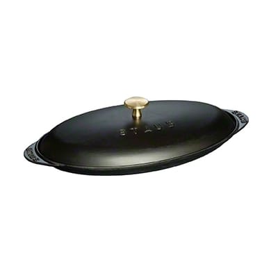 STAUB オーバルディッシュ フィッシュ - black - STAUB | ストウブ