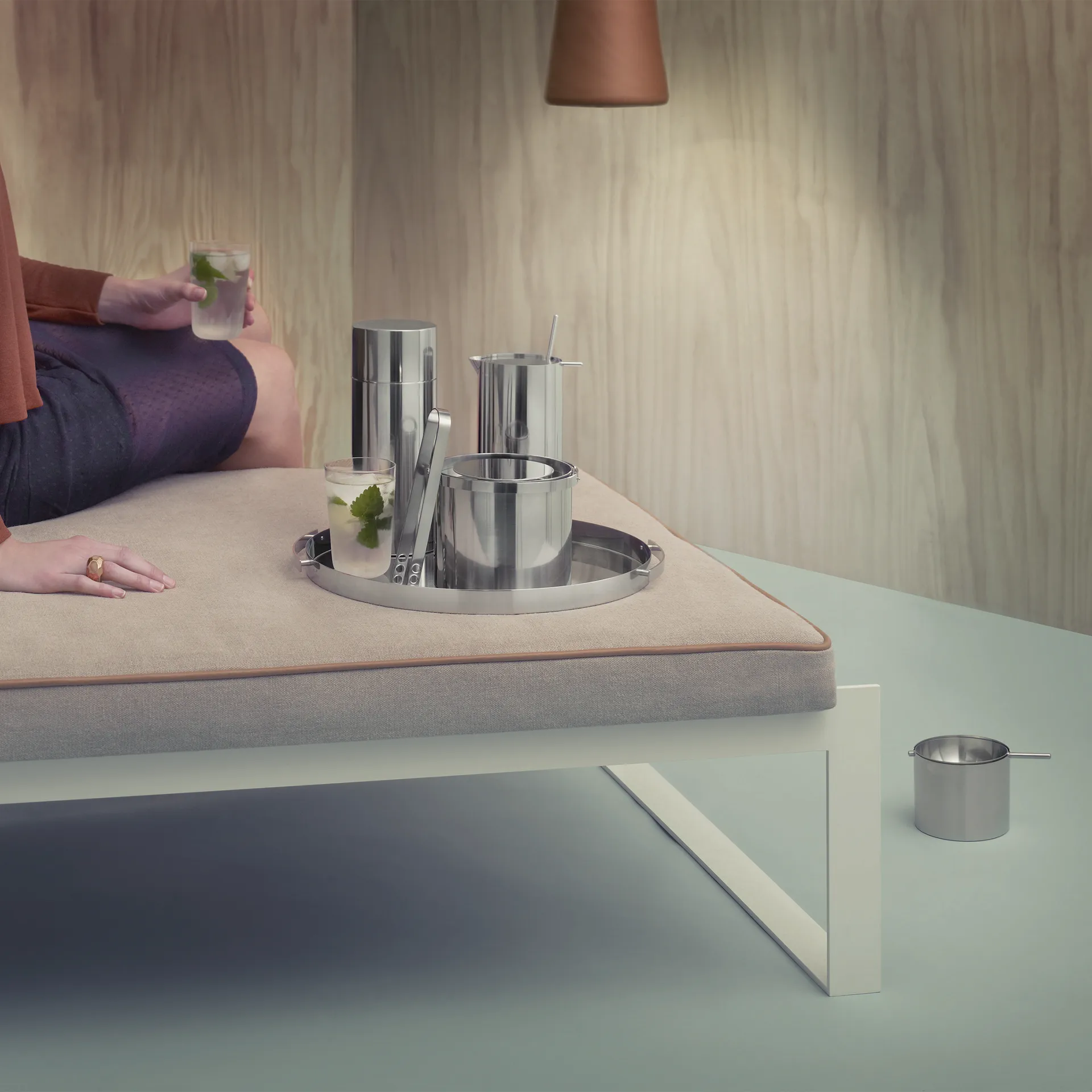 AJ シリンダーライン カクテルシェイカー 0.75 l, Stainless steel Stelton | ステルトン