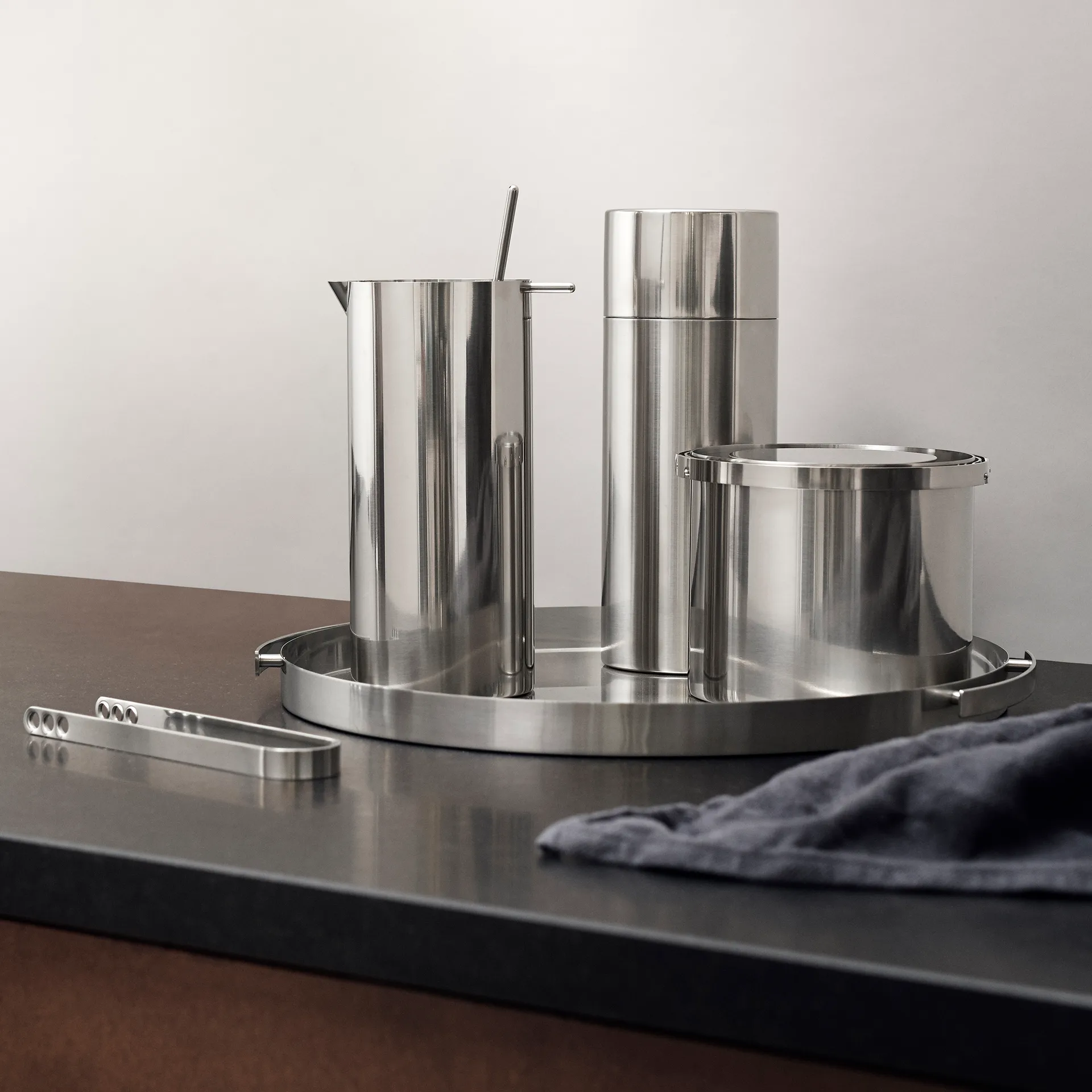 AJ シリンダーライン アイスバケット 1 l, Stainless steel Stelton | ステルトン