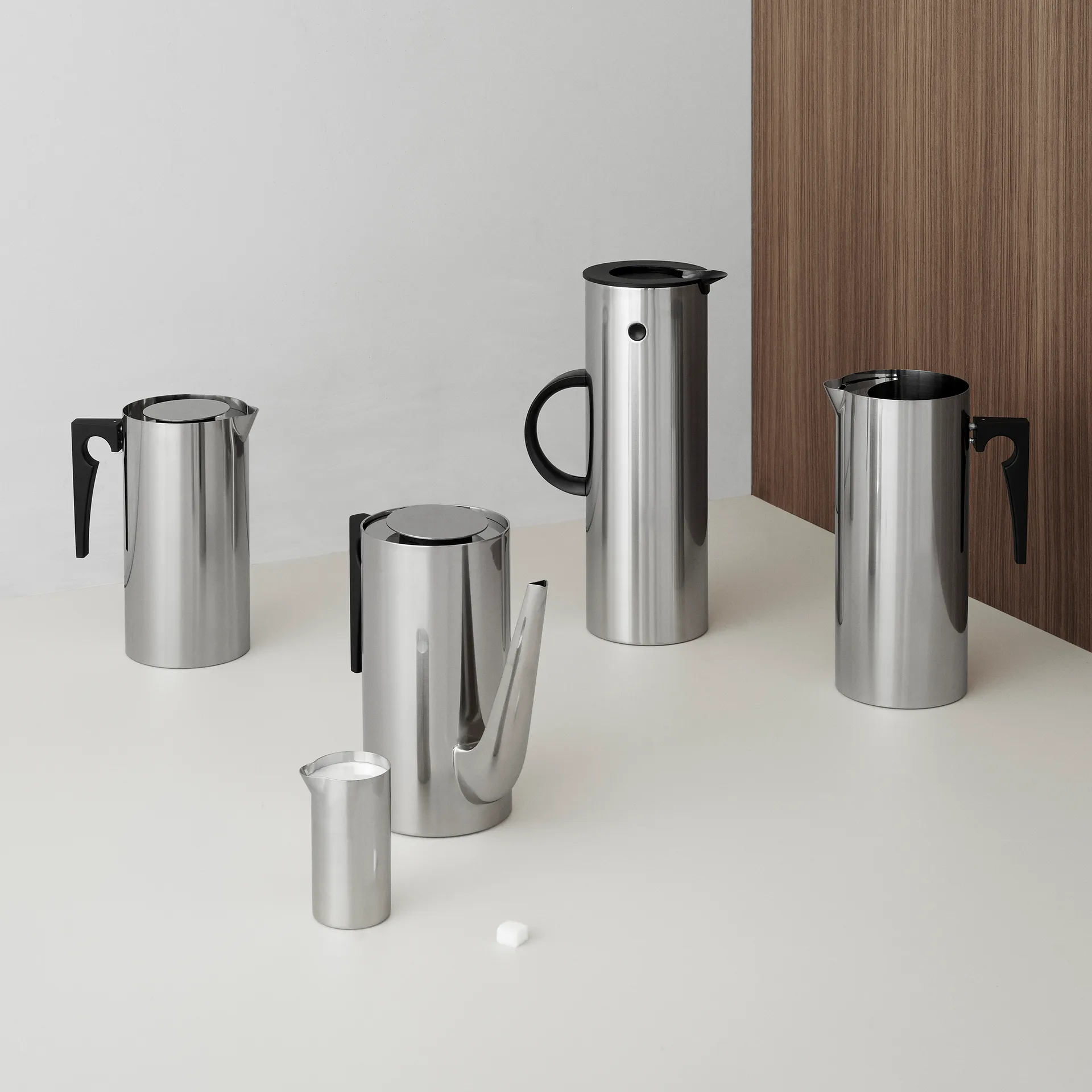 AJ シリンダーライン コーヒープレス kaffe 1 l, Stainless steel Stelton | ステルトン