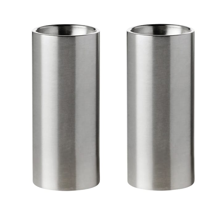 AJ シリンダーライン ソルト&ペッパー セット - Stainless steel - Stelton | ステルトン