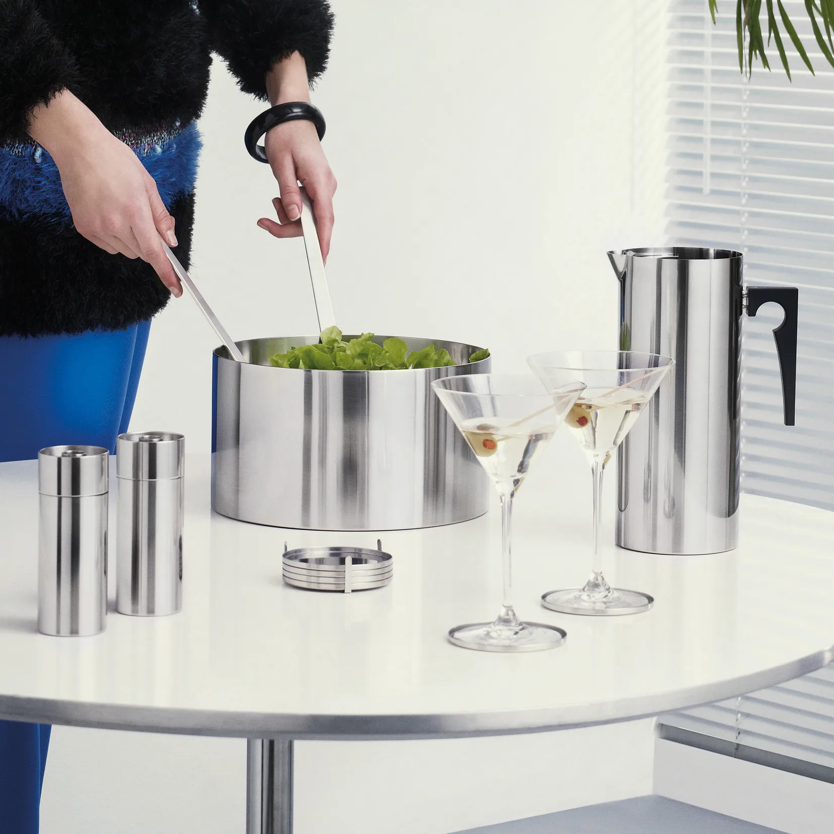 AJ シリンダーライン ペッパーミル, Stainless steel Stelton | ステルトン