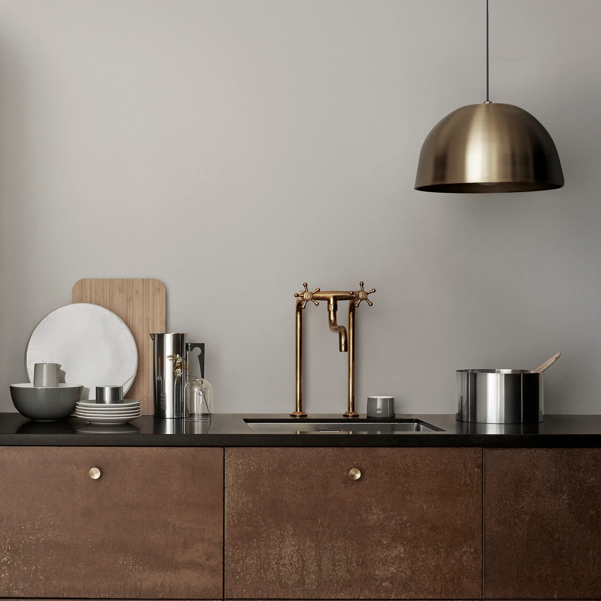 AJ シリンダーライン シュガーボウル, Stainless steel Stelton | ステルトン