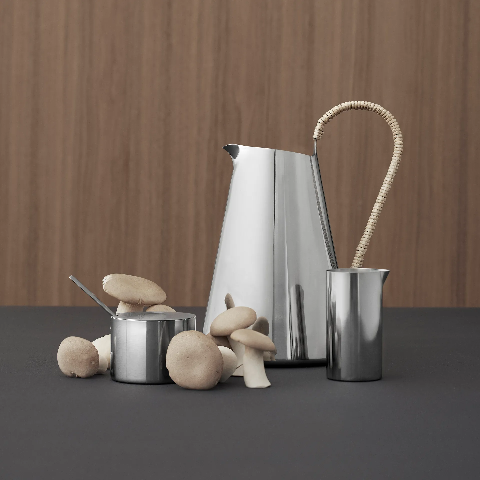 AJ シリンダーライン シュガーボウル, Stainless steel Stelton | ステルトン